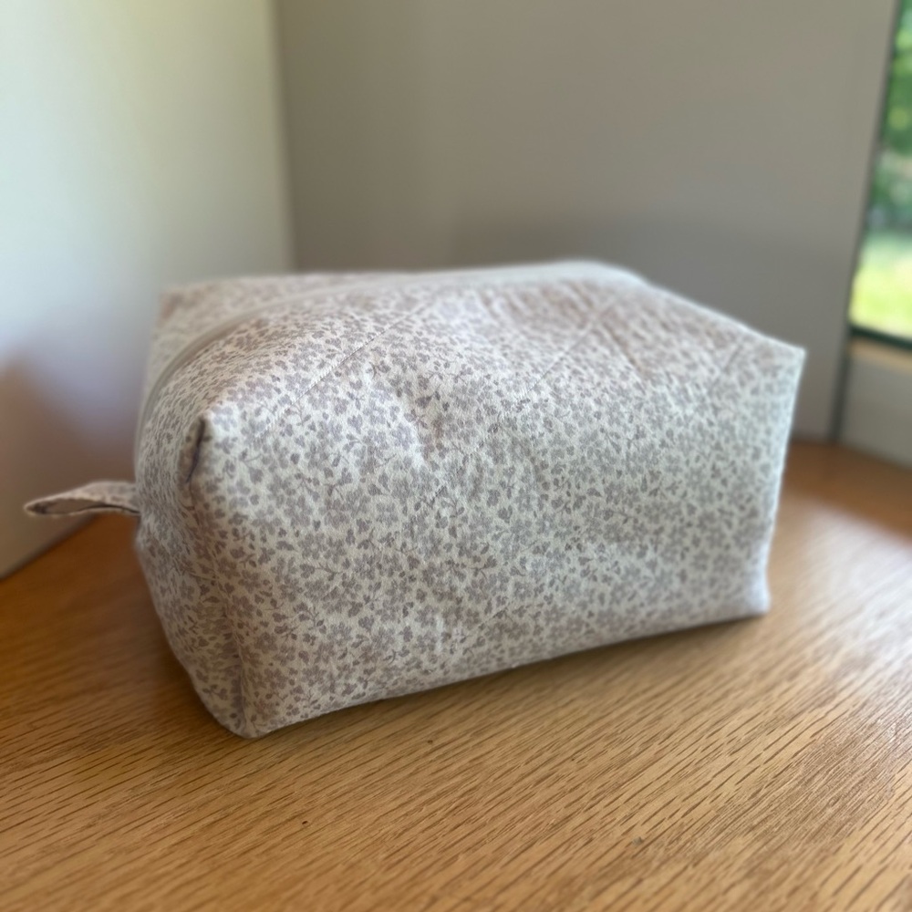 Handmade Quilted Makeup Bag